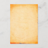 ひまわりトスカーナ秋の風合い エンクロージャーカード (裏面)