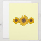 ひまわりトリオ (正面/裏面)