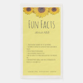 ひまわりトリオ – おもしろいファクトナプキンス (正面)