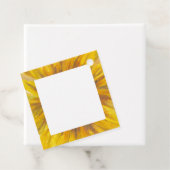 ひまわりトリムメッセージカード フェイバータグ (インサイチュ)