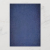 ひまわりネイビー結婚ズ情報ゲストカード エンクロージャーカード (裏面)