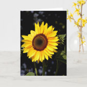 ひまわりノートカード カード (黄色い花)