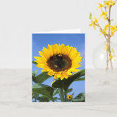 ひまわりノートカード カード (黄色い花)