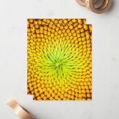 ひまわりノートカード ノートカード (正面/裏面インサイチュ)