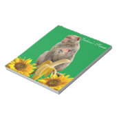 ひまわりノートパッド、サルフローラ ノートパッド (回転)