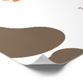 ひまわりハイランドカウミファーストロデオ1歳の誕生日 ポスター (角)