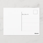 ひまわりハッピーバースデー ポストカード (裏面)