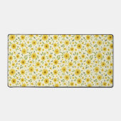 ひまわりハッピーパターン デスクマット (正面)