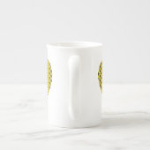 ひまわりハート ボーンチャイナマグカップ (裏面)