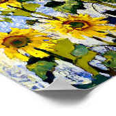 ひまわりバイコンスタンティンゴルバトフ ポスター (角)