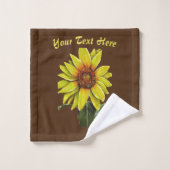 ひまわりバスタオル バスタオルセット (ウォッシュタオル)