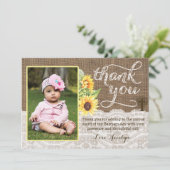 ひまわりバプテスマサンキューカード サンキューカード (スタンド正面)