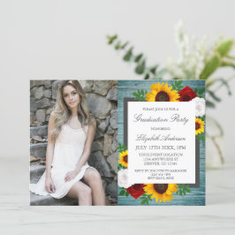 ひまわりバラフローラ卒業パーティー 招待状