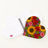 ひまわりバラプランナー ノートブック (内部)