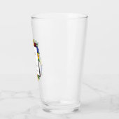 ひまわりバラ結婚フローラ タンブラーグラス (左)