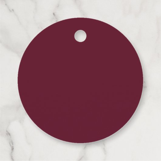 ひまわりバーガンディバラ幾何結婚的感謝していの フェイバータグ (裏面)