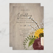 ひまわりバーガンディマルサラ安結婚価予算 (正面/裏面)