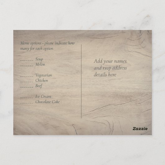 ひまわりバーガンディマルサラ安結婚価予算 ポストカード (裏面)