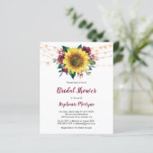 ひまわりバーガンディーライツバジェットブライダルシャワー (スタンド正面)