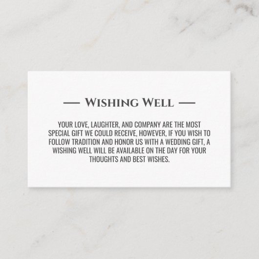 ひまわりバーガンディ結婚バラの願い井戸 エンクロージャーカード (正面)