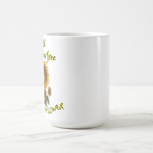 ひまわりバーストコーヒーマグ コーヒーマグカップ (中央)