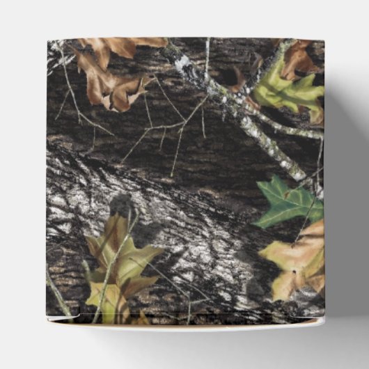 ひまわりバーラップ狩り迷彩柄結婚式の引き出物ボックス フェイバーボックス (上部)