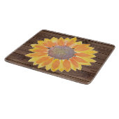 ひまわりバーンドウッド カッティングボード (角)