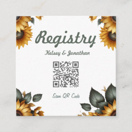 ひまわりパッチインサート エンクロージャーカード