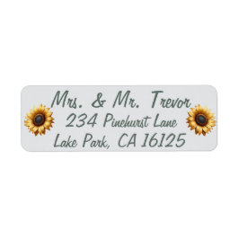 ひまわりパッチ住所 シール