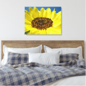 ひまわりパネルのキャンバスキャンバスプリント キャンバスプリント (インサイチュ (寝室))