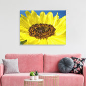 ひまわりパネルのキャンバスキャンバスプリント キャンバスプリント (インサイチュ (リビング))