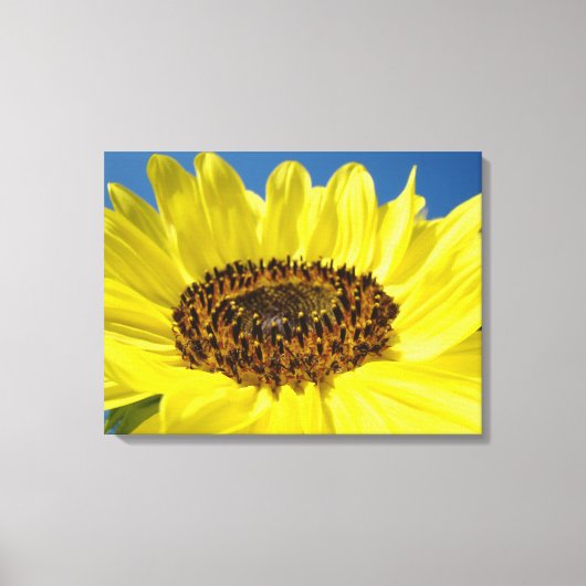 ひまわりパネルのキャンバスキャンバスプリント キャンバスプリント (正面)