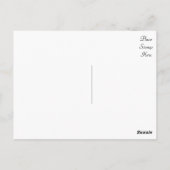 ひまわりパーソナライズされたあいさつ葉書 ポストカード (裏面)