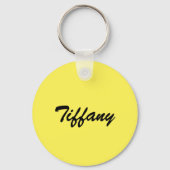 ひまわりパーソナライズされたのキーチェーンを私に着ける? キーホルダー (裏面)