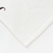 ひまわりパーソナライズされたの月のマイルストーン毛布 フリースブランケット (角)