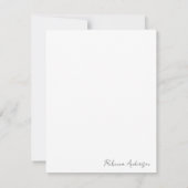 ひまわりパーソナライズされたスクリプトありがとうご注意カード サンキューカード (裏面)