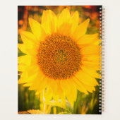 ひまわりパーソナライズされたプランナー プランナー手帳 (裏面)