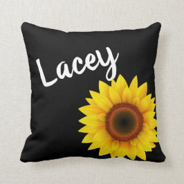 ひまわりパーソナライズされたホームデコール クッション