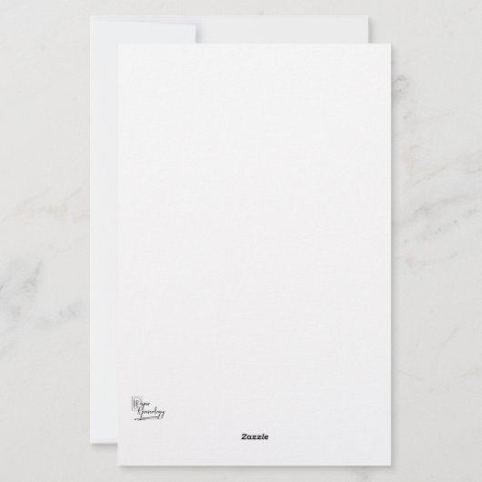 ひまわりパーソナライズされた房保フローラ文房具 便箋 (裏面)