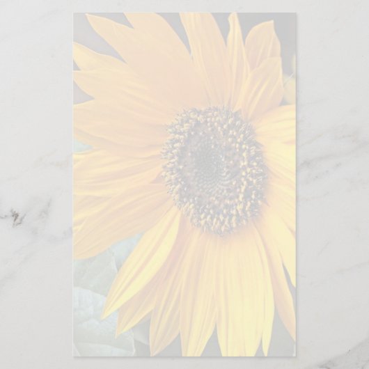 ひまわりパーソナライズされた文具 (裏面)