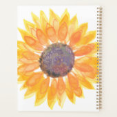 ひまわりパーソナライズされた2024 プランナー手帳 (裏面)