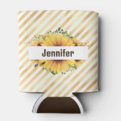 ひまわりパーソナライズ名背 缶クーラー (裏面)