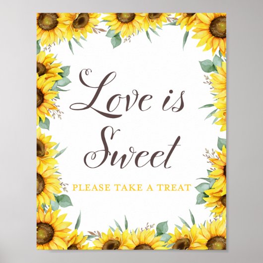 ひまわりパーティー看板 ポスター (正面)