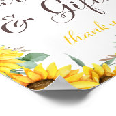 ひまわりパーティー サイン (角)