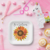 ひまわりパーティー ペーパープレート (パーティー)