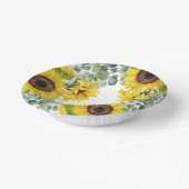 ひまわりパーティー ペーパーボウル (傾斜あり)