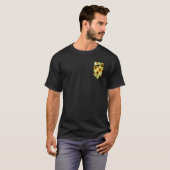 ひまわりヒマワリ美学ポケットプリント Tシャツ (正面フル)
