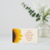 ひまわりビジネス/プロファイルカード 名刺 (スタンド正面)