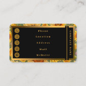 ひまわりビューティフルコレクシモダンョン 名刺 (裏面)