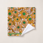 ひまわりビューティフルコレクシ人気があるョン バスタオルセット (ウォッシュタオル)